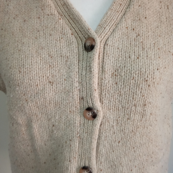 Lambswool Pursuits Ltd. Tan Sweater Vest Grandpa - Picture 3 of 9